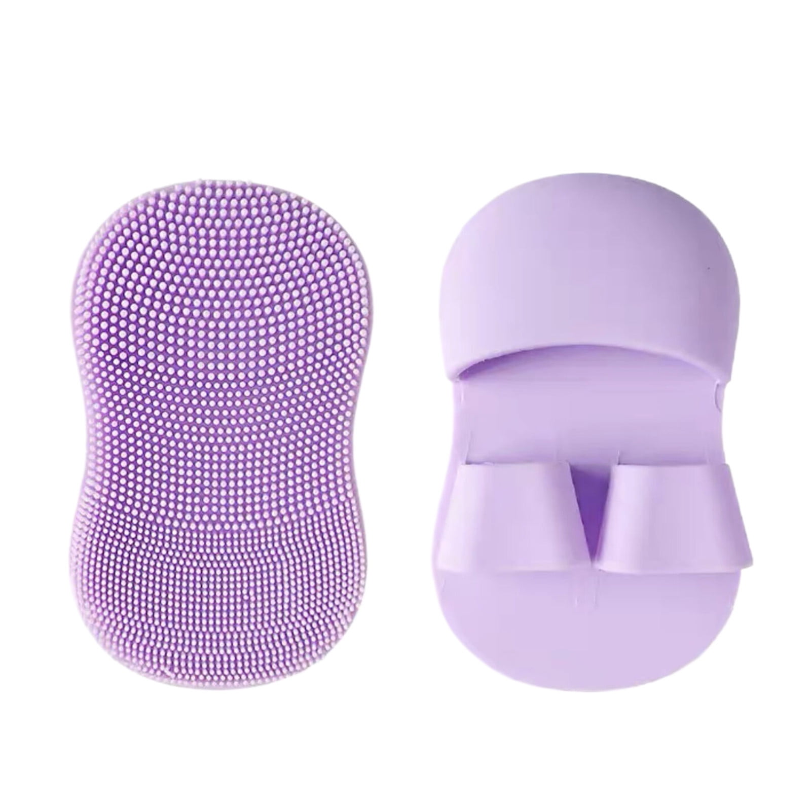 Silicone Finger Facial Cleansing Brush Mini Soft Handheld Silicone Face ...