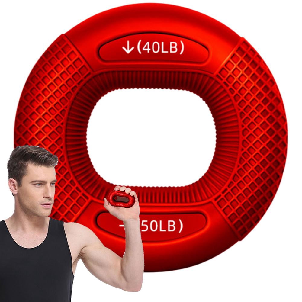 Silicone Finger Gripper Ring Hand Muscle Strengthener Ring Wrist Finger ...