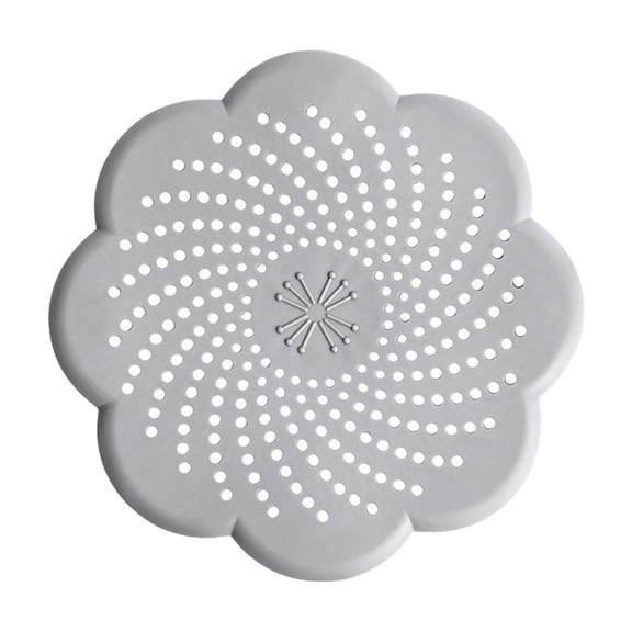 Silicone Floor Drain Filter Mat,Hair Catcher Bathroom Kitchen Cover,Anti Clog Suction Drain Protector,Soft Flexible Long Lasting Material,Easy Clean Sink Strainer Pad