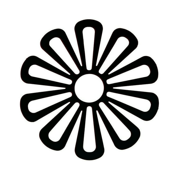 Silicone Flower-Shaped Trivet Mat, Heat Resistant Non-Slip Pot Holder, Table Protector for Kitchen Countertop, Flexible and Durable Design, Easy to Clean, Red