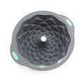 thumbnail image 1 of Silicone Fluted Bundt Cake Pan Non-Stick Mold for Baking Loaf Bread Muffins Desserts Oven Safe, 1 of 1