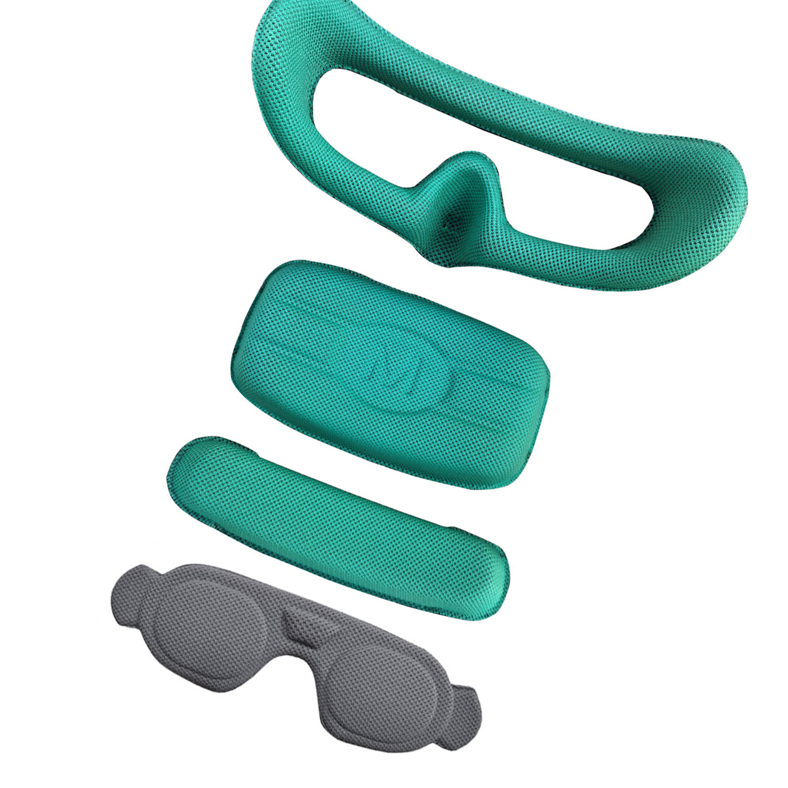 Silicone Foam Pad Sponge Eye Pad Face Mask For Goggles 3 Lens Protective Cover Dustproof Face Cover Replacement Part