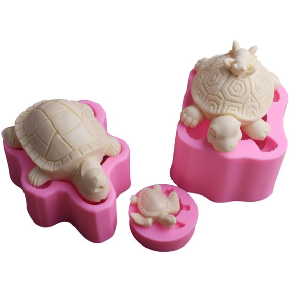 Silicone Fondant Exquisite for Turtle Resin Cake Decorating Tools for Kitchen