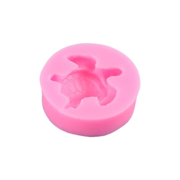 Silicone Fondant Moulds Candy Molds Turtle Shaped Reusable Moulds Baking Accessories Baking Tools for Fondant Candy