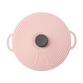 thumbnail image 1 of Silicone Food Cover, Stretch Lid, Reusable Silicone Pot Cover for Refrigerator Storage, Non-Spill Cookware Lid, Set of 1, 1 of 2