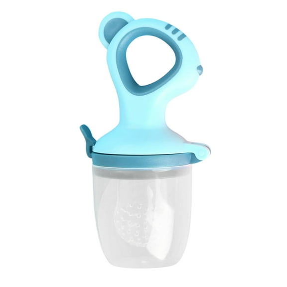 Silicone Food Feeder - Fruit Pacifier Design, BPA-Free & Easy to Clean, for Toddlers' Teething and Feeding