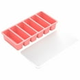 thumbnail image 1 of Silicone Food Freezer Tray Rectangular Ice-Cubes Mold 6Compartment, 1 of 8