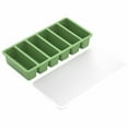 thumbnail image 1 of Silicone Food Freezer Trays Rectangular Mold 6 Compartments Leakproof, 1 of 9