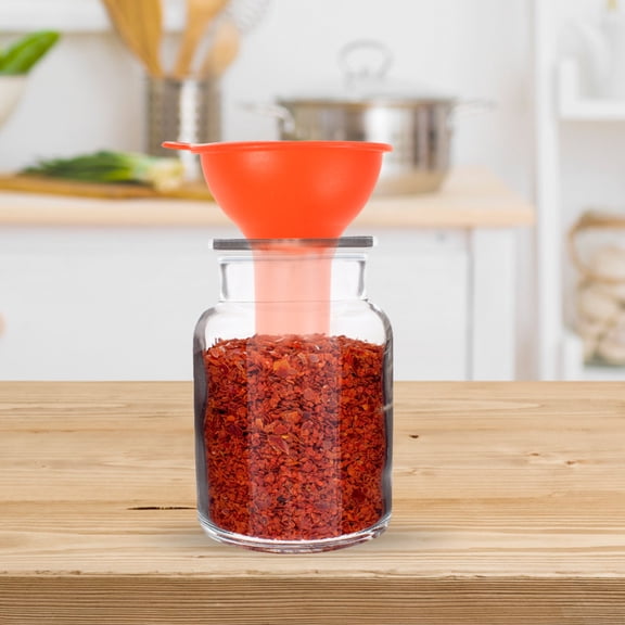 Silicone Food Funnel for Kitchen Use, Cooking Utensil, Easy Food Transfer Tool, Multipurpose Funnel for Home and Cooking