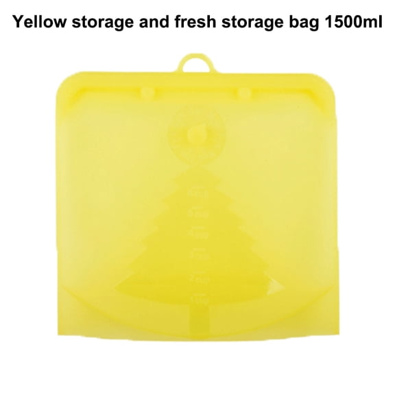 Silicone Food Storage Bag Reusable Stand Up Zip Bag Leakproof Containers Fresh Bag Food Storage Bag Fresh Wrap Ziplock Bag