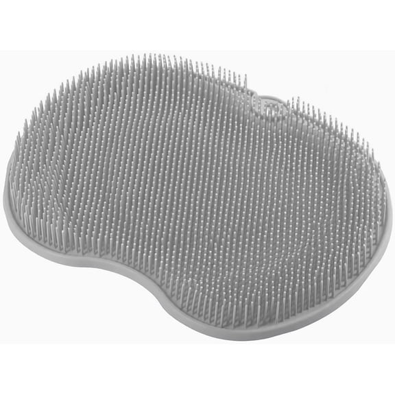 Silicone Foot Scrubber for Shower,Wall Mounted Back Washer Exfoliating Bath Wash Pad,Non-Slip Suction Cups,Deep Exfoliating Foot Cleaner for Bath,Seniors,Men and Women