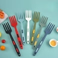 thumbnail image 1 of Silicone Fork ,Kitchen Forks Serving Fork Silicone Cooking Fork Silicone Cooking Forks For Nonstick Pans Silicone Pasta Fork, 1 of 6