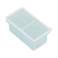 thumbnail image 1 of Silicone Freezer Tray With Lid Soup Freezer Container 2 Cup Extra Large Ice Cube Tray Makes 2 Perfect 250ml Portions Cubes For Freezing Soup Stews Sauces. Ice Cube Mold Home Decor, 1 of 6