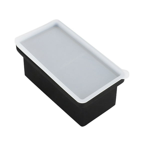Silicone Freezer Tray With Lid Soup Freezer Container 2 Cup Extra Large Tray Makes 2 250ml Portions Cubes For Freezing Soup Stews Sauces.