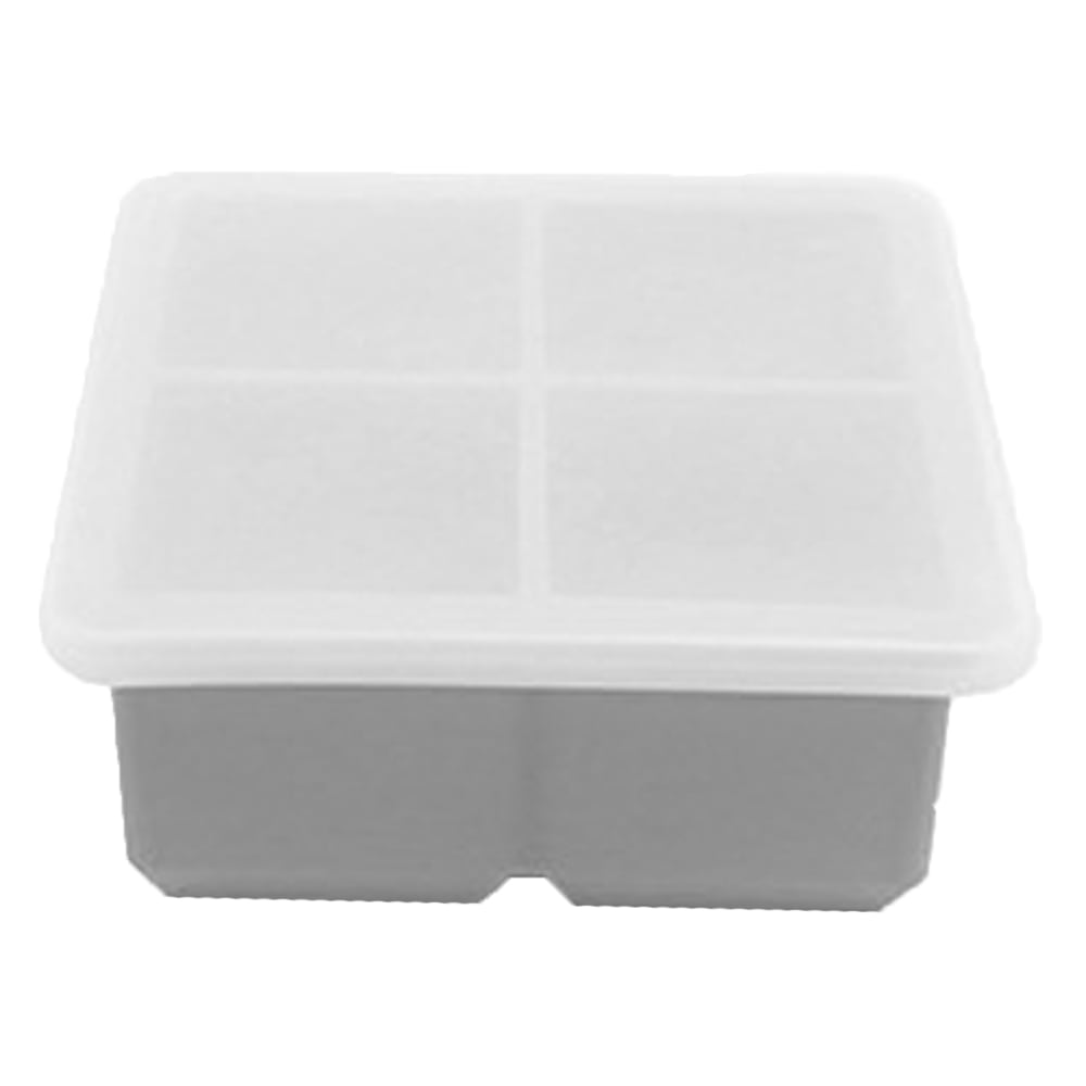 iNeibo Soup Freezer, 1-Cup Silicone Freezing Tray with Lid, Extra Large Ice  Cubes for Freezing Sauces, Soups, Stews, Broths, Meals, Leftovers, 2 Pack