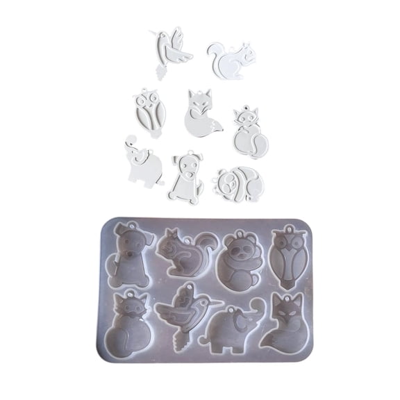 Silicone Fruit Earring Mold Crafting Kits For Resin Clay Charm Creative Jewelry Making Tool Gift For Craft Lover