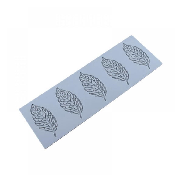 Silicone Fudge Mold Cake Decoration Chocolate Baking Molds Cake Mat 3D Leaf Coral Molds Baking Utility Tool