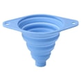 thumbnail image 1 of Silicone Funnel, Small Funnels For Filling Small Bottles, Easy Clean And Space Saving, Grade Material (Blue ,12*8CM), 1 of 9