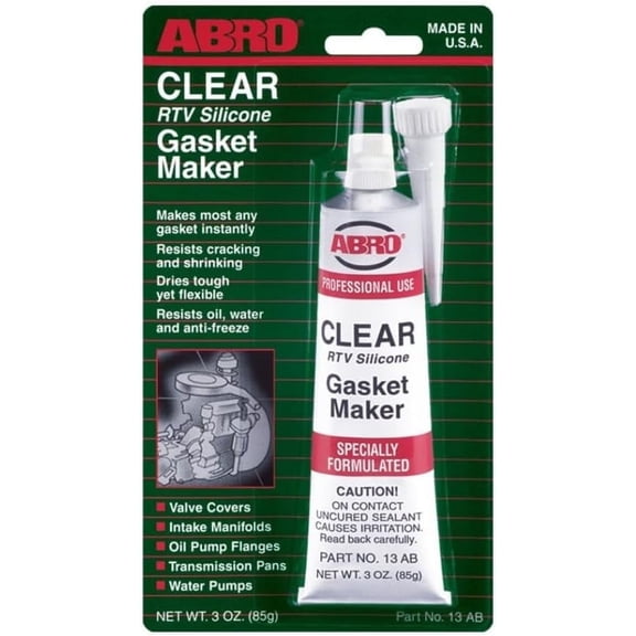 Silicone Gasket Maker Black 3 oz. ABRO