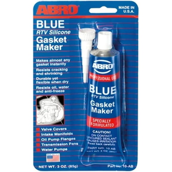 Silicone Gasket Maker Blue 3 oz. ABRO