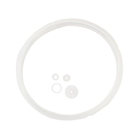 Silicone Gasket Sealing Ring with Accessory for Universal Pressure Cookers, Inner Dia - 6.3 Inch, Fits 2.5 QT Models
