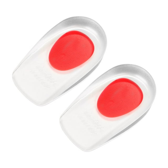 Silicone Gel Insoles Height Increase Foot Orthotic Arch Support Heel