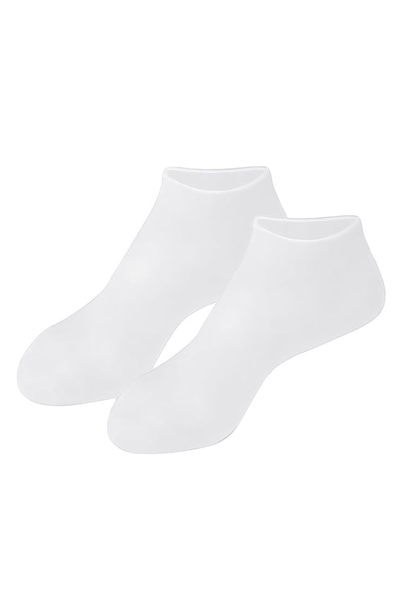 Foot Silicone Gel Moisturizing Socks for Repairing Dry Feet and Softening Rough Skin with Aloe Pedicure