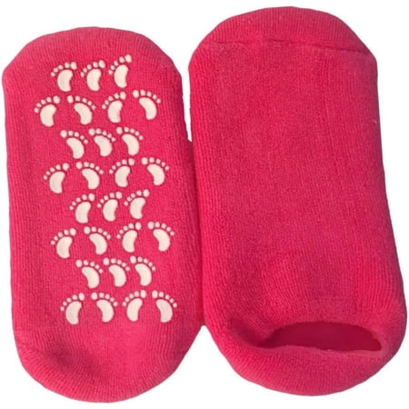 Silicone Gel moisturizing Socks Foot Heel Protector Gel Ankle Socks Toeless Gel Socks Gel Socks for moisturizing Moisture Socks spa Socks Floor Socks Toe Socks Non-Slip