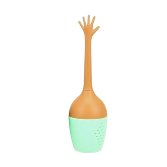 Silicone Gesture Tea Infuser Creative Silicone Tea Strainer Novel Home Tea Filter 1PC Reusable Loose Leaf Tea Brewing Tool Funny Tea Maker Accessories for Adults Tea Lovers
