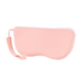 thumbnail image 1 of Silicone Glasses Case Soft Protective Eyeglass Holder Pouch with Key Ring Portable Sunglasses Storage Bag for Women Men Travel Daily Use Organizer for Phone Keys,Pink, 1 of 3