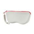 thumbnail image 1 of Silicone Glasses Case Soft Protective Eyeglass Pouch with Zipper Portable Sunglasses Holder for Women Men Travel Daily Storage Bag for Phone Keys Organizer,Gray, 1 of 3