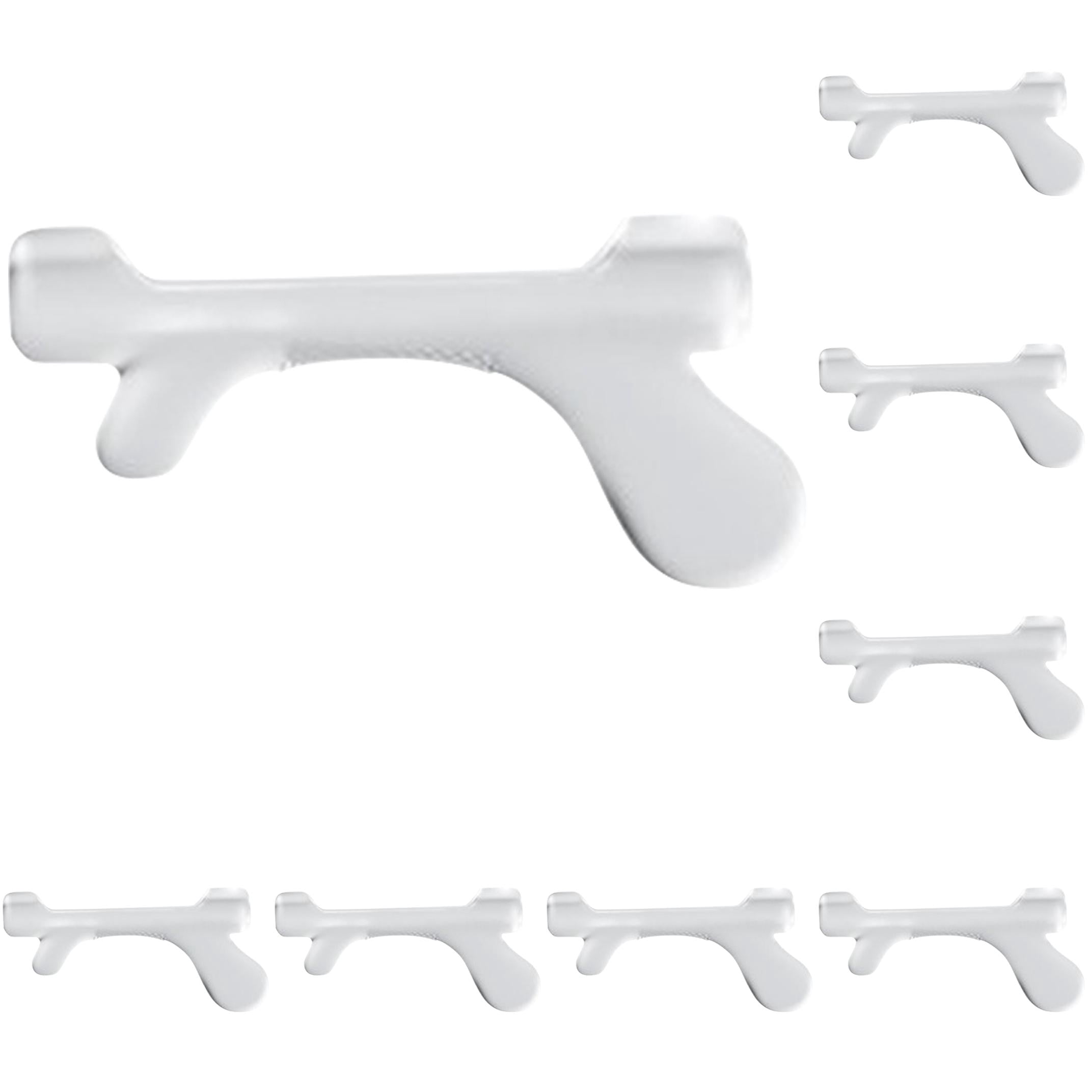 Silicone Glasses Ear Grip Anti-Slip Eyeglasses Ear Hooks Soft Eyewear ...