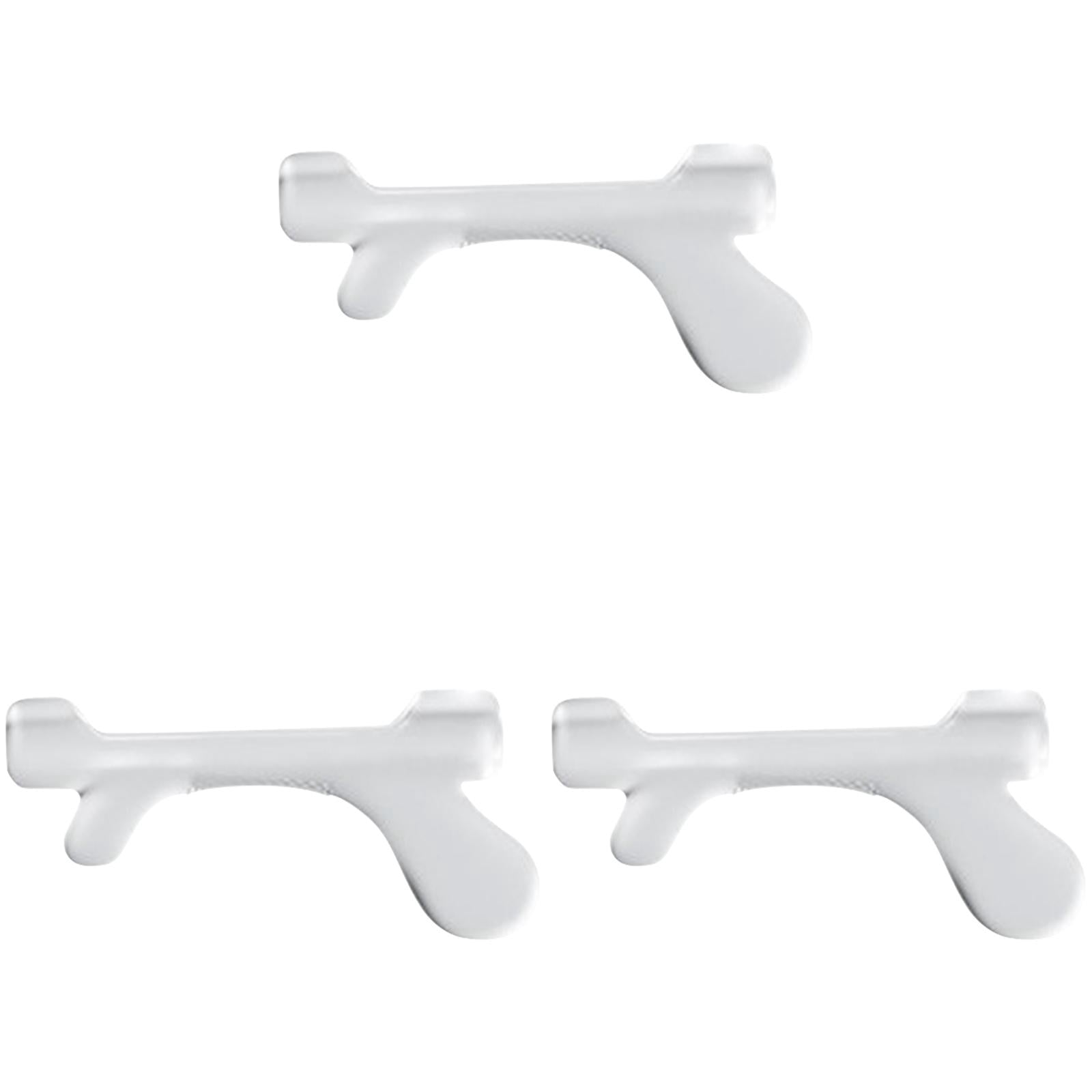 Silicone Glasses Ear Grip, Anti-Slip Eyeglasses Ear Hooks, Soft Eyewear ...