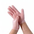 thumbnail image 1 of Silicone Gloves for Dry Hands,1 Pairs Silicone Moisturizing Gloves,Spa Gel Hydrating Gloves Women,Anti Slip Aloe Lotion Gloves for Repairing Dry Hand,Calluses,Cracked Heels & Softening Rough Skin, 1 of 6