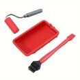 thumbnail image 1 of Silicone Glue Roller and Tray Carpenter Woodworking Glue Applicator Kit, 1 of 8