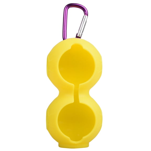 Silicone Golfs Balls Carry Bag Pouches Golfs Balls Protector Golfs Balls Belt Clip Golfs Balls Sleeve Gofts Balls Holder