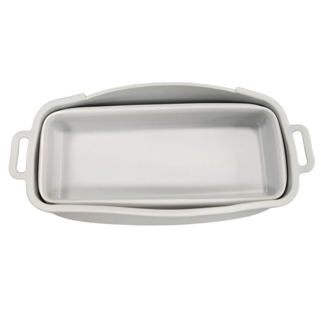 Silicone Grease Cup Liners Pan Liners With Handle Reusable Foldable