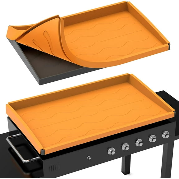 Silicone Griddle Cover for Blackstone, Omniviewtech Blackstone Silicone Mat Full Coverage Easy to Clean for 28 inch Griddle