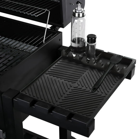 Silicone Grill Mat Compatible, Silicone Griddle Tools Mat with Pad, Spatula Mat for Outdoor Grill Kitchen Counter