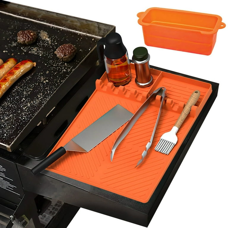 Grease mat for grill best sale