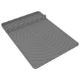 thumbnail image 1 of Silicone Grill Mat for Utensils,BBQ Spatula and Utensil Holder with Drip Pad,Silicone Grill Mat Compatible with Griddle,Heat Resistant Non-Slip Griddle Tools Mat for Outdoor Kitchen Counter,Gray, 1 of 7