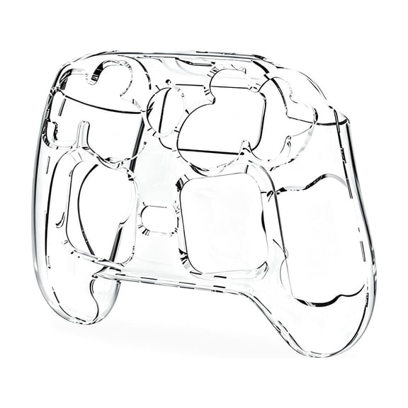 Silicone Grip Case Compatible for Steam Controller 2, Game Console Grip Handle Carrying Case Holder Protective Housing Hard Shell Skin Gaming Transparent Case(Sold without manufacturer warranty)
