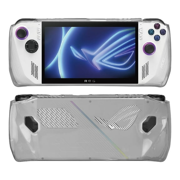 Silicone Grip Protection Case Compatible with ROG Ally X, ROG Ally X Grip Skin, Asus Rog Ally X Accessories-Black