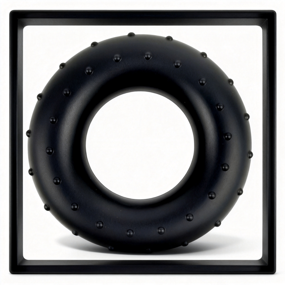 Silicone Grip Strength Ring Hand Exerciser for Finger Training
