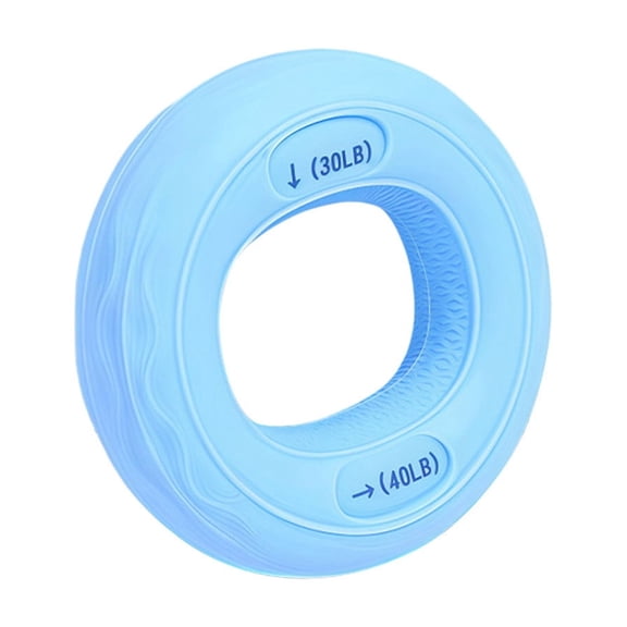 Silicone Grip Strength Rings Hand Exerciser - Forearm Finger Trainer for Rehabilitation Stress Relief and Muscle Building