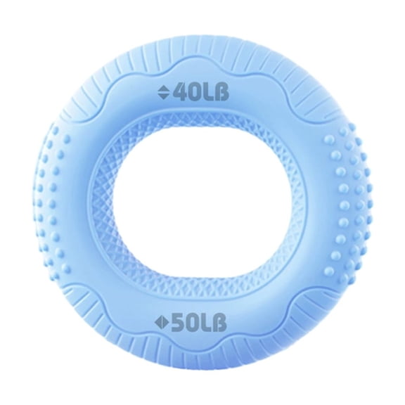 Silicone Grip Strength Trainer Hand Strengthener Grip Rings Forearm Exerciser Ball Finger Strength Training Expander