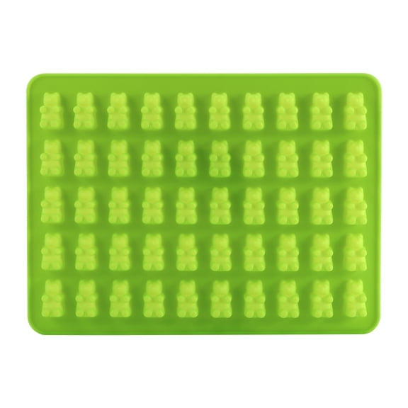 Silicone Gummy Bear Mold Candy Chocolate & Gelatin Maker +Dropper