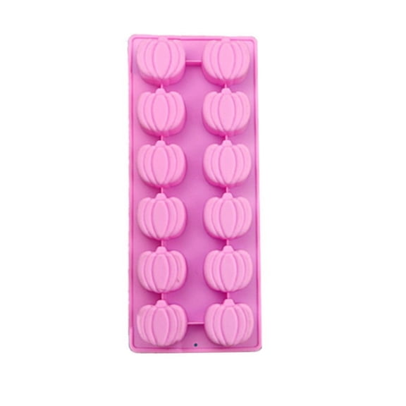 Silicone Halloween Pumpkin Baking Mold Set Non-Stick Chocolate Jelly Fondant Cake Baking mold for Party Gift Handmade Soap Molds with Shape of Pumpkin