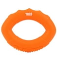 thumbnail image 1 of Silicone Hand Gripper Strengthener Finger Stretcher Ring for Fitness Exercise(Orange 70LB), 1 of 8