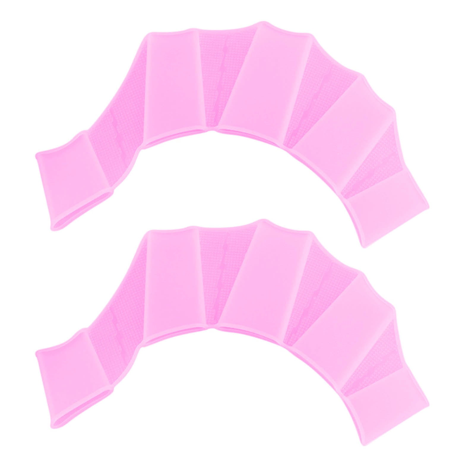 Silicone Hand Swimming Fins Flippers Swim Finger bed Gloves Glove